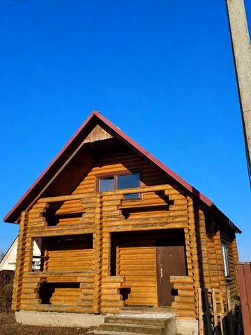 Продається будинок зі зрубу 78 кв.м. с.Плоске (35 км до Києва)