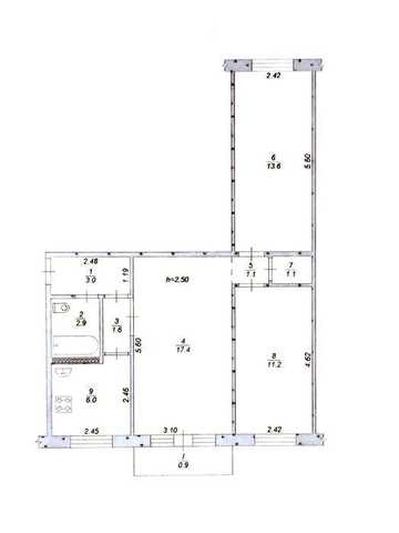 Продам 3-комнатную квартиру по ул. Героев АТО, 112