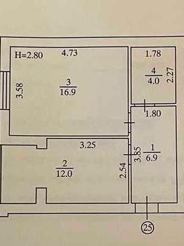 Продаж! 1кім  з РЕМОНТОМ, Ірпінь, вулиця Київська 28(Центр парк).опалення газове, оформлення 2%