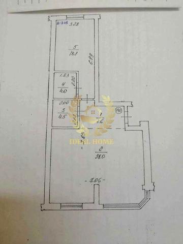 Продаж 2-кімн. квартири дізайнерський ремонт 72 м², 3/6 пов., Щасливе