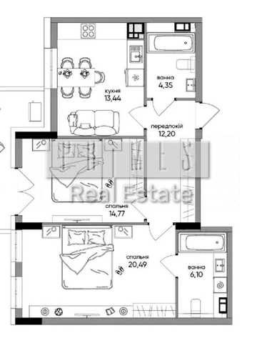 Продаж 2-кімнатної квартири 50 м² OLEGIV Boutique Residence, Поділ, вул. Олегівська ЖК OLEGIV Boutique Residence