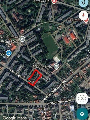 Продаж квартири м. Мукачево вул.Петефі 6