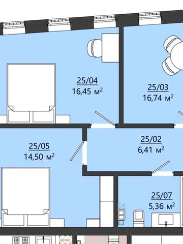 Продаж квартири від власкика 66.5 м2, вул.Меблярська 19 ЖК Меблярська 19