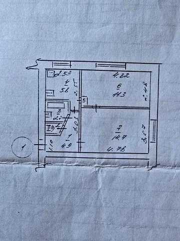 Продам 2х ком кв или поменяю на 1ком