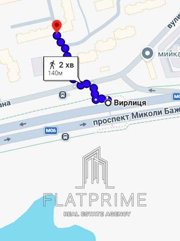 Без% продаж 3-кімнатної квартири по просп. Бажана 9А, 150м до метро Вирлиця