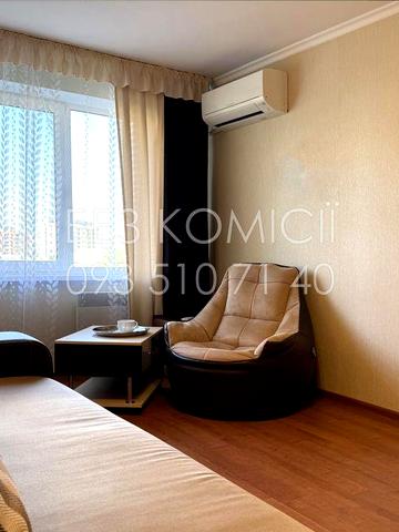 БЕЗ% Оренда 1-кім квартири 34,4 м², вул. Липківського 24, метро Вокзальна, ТРЦ Ультрамарин