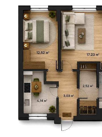 Готовий будинок! Квартира від 1500 $/м² дешевше забудовника | 9–38 м² | Ключі одразу ЖК HELLO HOUSE
