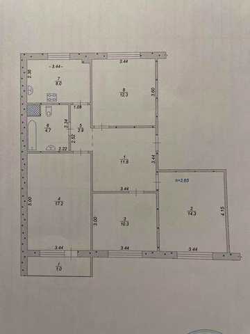 Квартира 4-х комн. Всебратское-2 (Макулан), 82,5 кв.м, гараж
