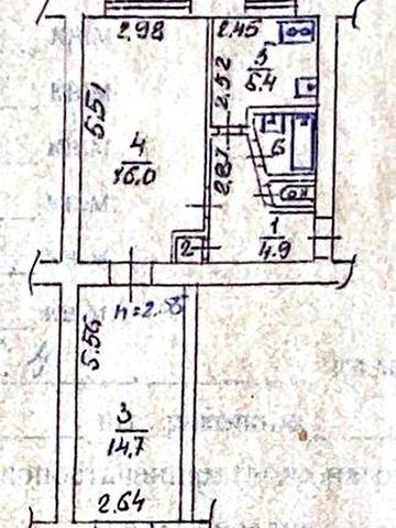 2к квартира, центр, м. Путивль