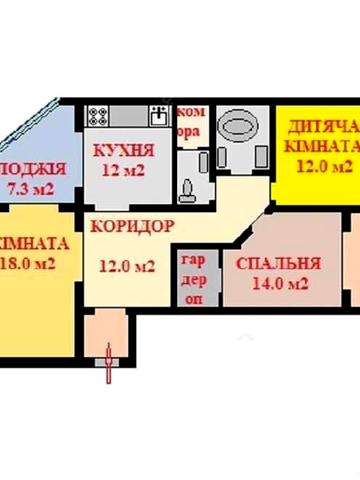 Позняки. БЕЗ % здам 3-кімнатну з видом на озеро, Драгоманова, 1-К.