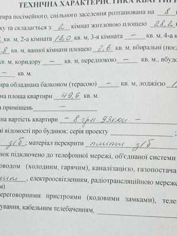 Продаж 2к Квартира Аркадія Голуба (Постишева) вулиця