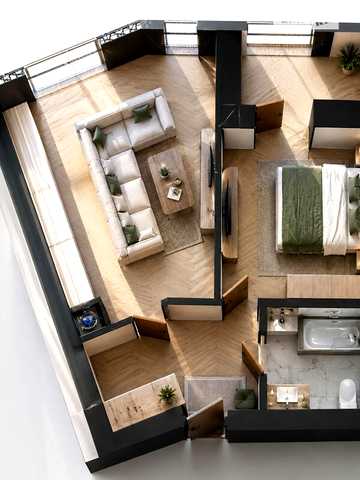 Продаж 1к Квартира Приозерна вулиця ЖК Millennium (5 очередь)