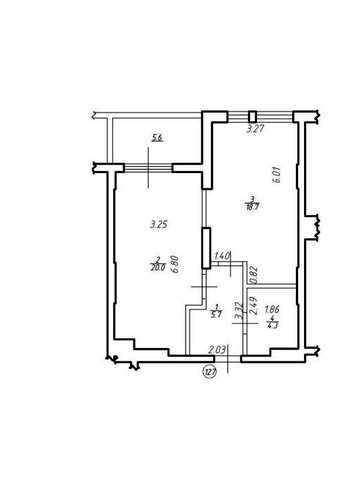 ЗДАНИЙ БУДИНОК! Продаж 1 кімнатної квартири 53,6 м² в ЖК Comfort Hill ЖК Comfort Hill