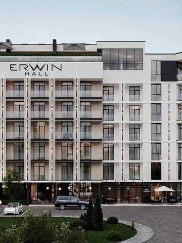 Апартаменти в курорті Поляна. Erwin Hall .Продаж ЖК Erwin Hall
