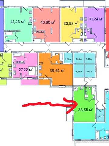 1-кім квартира 33,67 м² у ЖК KRONA HOUSE, Ужгород Без комісії рієлтору ,єОселя . Євідновлення. ВЛАСНИК! Право власності! Будинок зданий! ЖК KRONA HOUSE, Ужгород