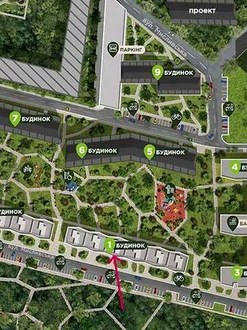Продаж 2к Квартира Мисливська вулиця ЖК Park Town