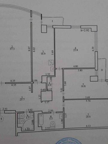 Простора 4-кімнатна квартира 154 м² у самому серці Києва | вул. Богдана Хмельницького, 41