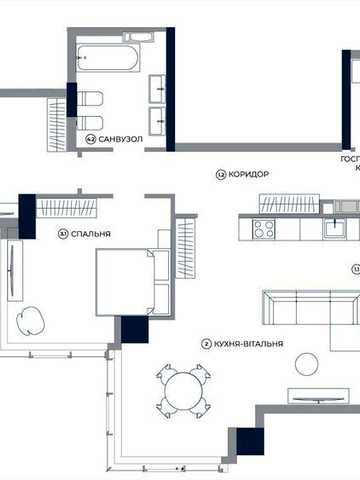 Продаж 3к-квартира А136 Highlight Tower, 125 м² ЖК А136 Highlight Tower
