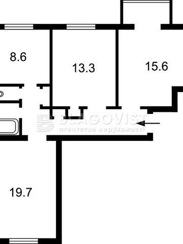 Продаж 3 кімнатної квартири, Шевченківський район, метро Шулявська, Берестейська, сталінка з ліфтом, Берестейський пр-т 60, Без комісії, Євідновлення