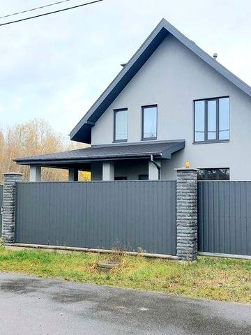 Продаж нового 2 пов.будинку 177кв.м Газ Котел Автоматичні ворота біля лісу. 11 сот.