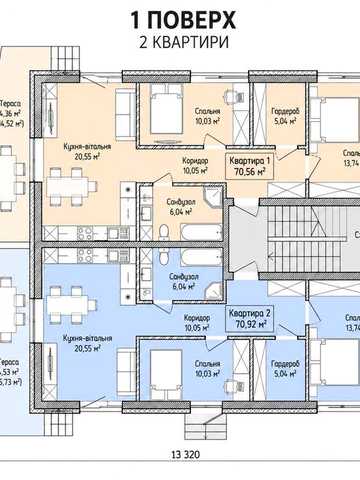 Продаж 2-кімнатної квартири в новобудові, Петрики — 750 $/м²