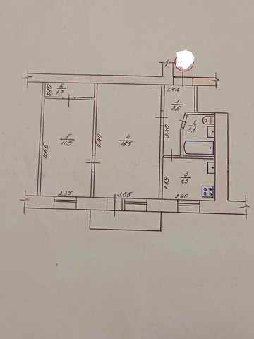 Продам 2х кімнатну квартиру,Центр,з автономним опаленням