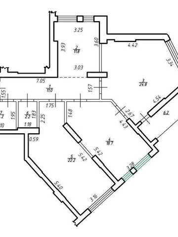 3-кімнатна квартира з панорамним видом, площа 96,8м², ЖК Comfort Hill, зданий будинок! ЖК Comfort Hill
