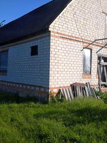 Продам будинок без внутрішніх робіт