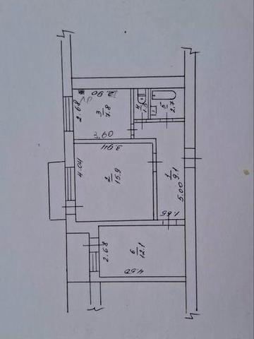 Продається 2-х кімнатна квартира, м. Канів, Черкаська область