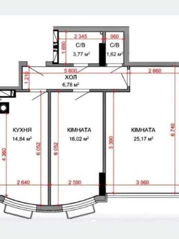 Власник! 2к квартира ЖК Роял Парк (69кв.м) Соборна 151 ЖК Royal Park