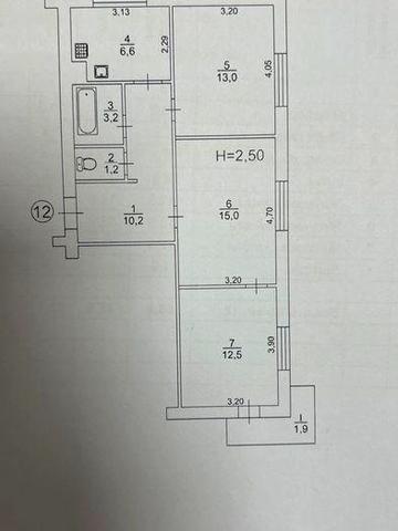 Квартира 3-х кімнатна сталінка від власника на ПівнГЗК СевГОК