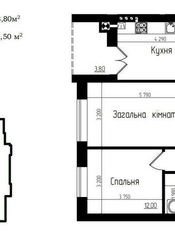 ПРОДАЮТЬСЯ 2-кімнатні квартири смт. Велика Березовиця. ЄОеля. ЖК "Микулинецький"