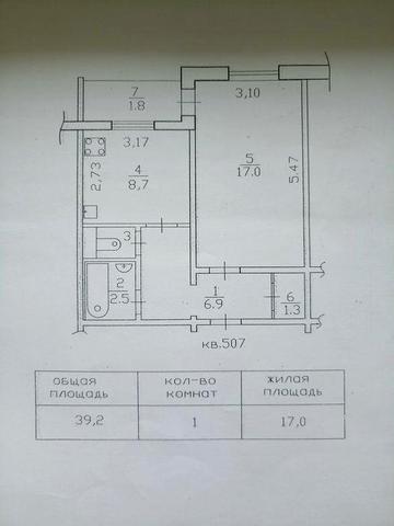 Продаж однокімнатної квартири