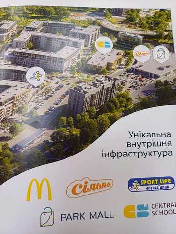 Продаж 1 кім новобудови в Централ парк. ЖК Централ Парк