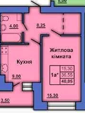 Найвигідніша пропозиція 1-кімнатної квартири в новобудові