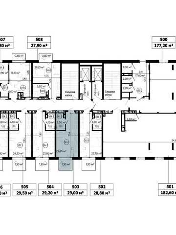 Смартквартири від забудовника площею 29 м² біля Victoria Gardens ЖК Fly