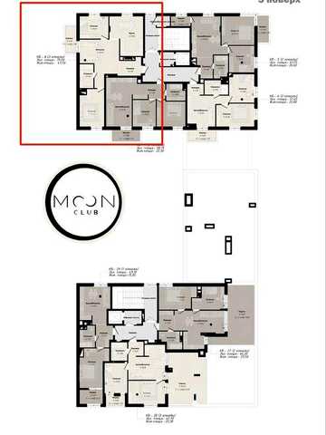 Продаж 3-кімнатної квартири (80 м²) з балконом на вул. Пимоненка, ЖК Moon Club. Від забудовника без комісій! ЖК Moon Club