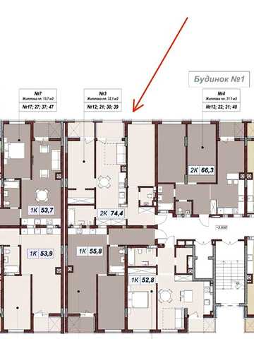 Продаж 2 кімнатної квартири (74 м²) в ЖК Бузковий, вул. Навроцього 33. Від забудовника без комісій! ЖК Бузковий 1