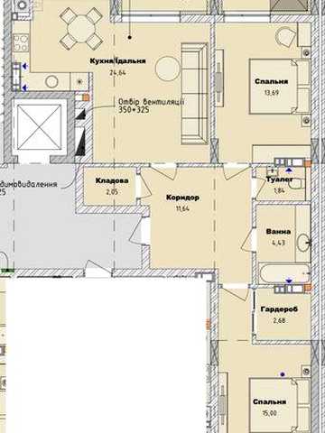 Продаж 2-3-кім квартири в Городку ЖК Арт29