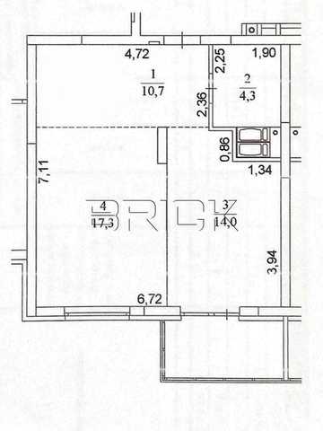 Продаж 1-кімнатної квартири бізнес-класу 49 м², 26 поверх метро Васильківська, ЖК "Голосіївський" ЖК “Голосіївський”
