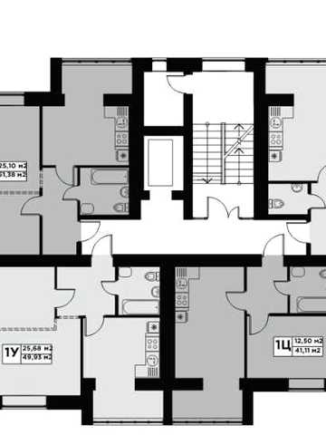 1-КІМНАТНА КВАРТИРА 41,11 м² | МІЛЕНІУМ ПАРК |Держпрограми| Розтермінування від забудоаника/Газове опалення