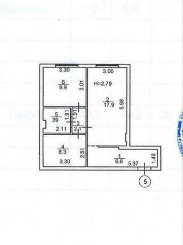 ЖК "Europian Residences" 2к.кв. 48.7м2 ЖК "Europian Residences"