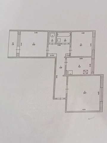 Продам 3х комнатную квартиру