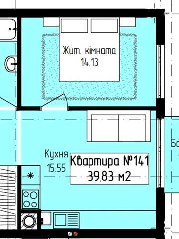 Продаж 1кімнатнрї квартири в ЖК Лайт Парк ЖК Лайт парк