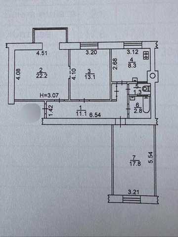 Продаж 3-кімнатної квартири, вул.Велика Васильківська, 132