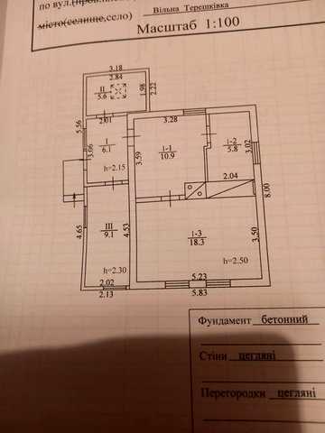 Продам будинок с.Вільна Терешківка