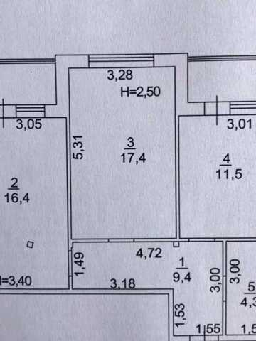 Продаж,  Квартира,  2 комнаты,  66 м²,  Черноморская,  Хлебодарское,  Хлебодарское