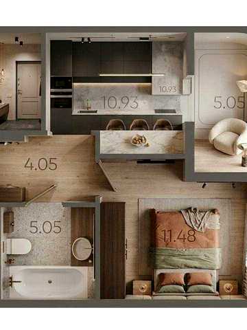 Продаж 1 кім. квартири вулиця Раковського ЖК Five Address