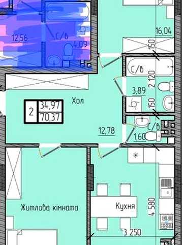 Продаж квартири новобудова будинок на єтапі здачі Щербанюка