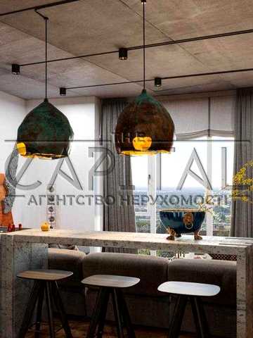 Квартире в стиле LOFT на печерске в новом ЖК! Лифт в паркинг! Стильная большая однокомнатная квартира !